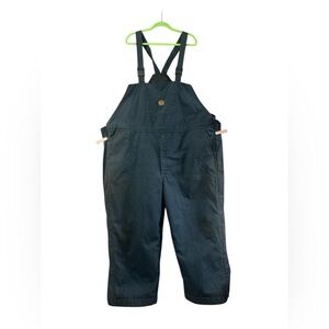 Red Cap Insulated Navy Men’s Cotton Canvas Workwear Coveralls 3X